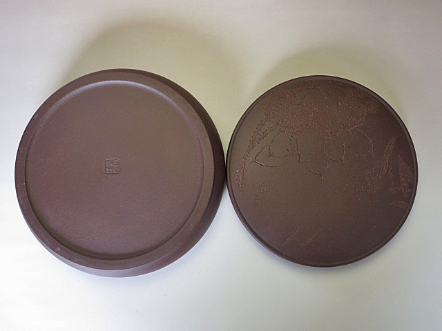 【中国茶具】紫砂製プーアル餅茶保存壺（紫泥）
